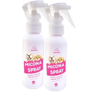 Xịt Viêm, Nấm Da Chó Mèo Micona Spray 100ML