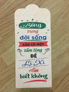 Combo 500 chiếc lì xì