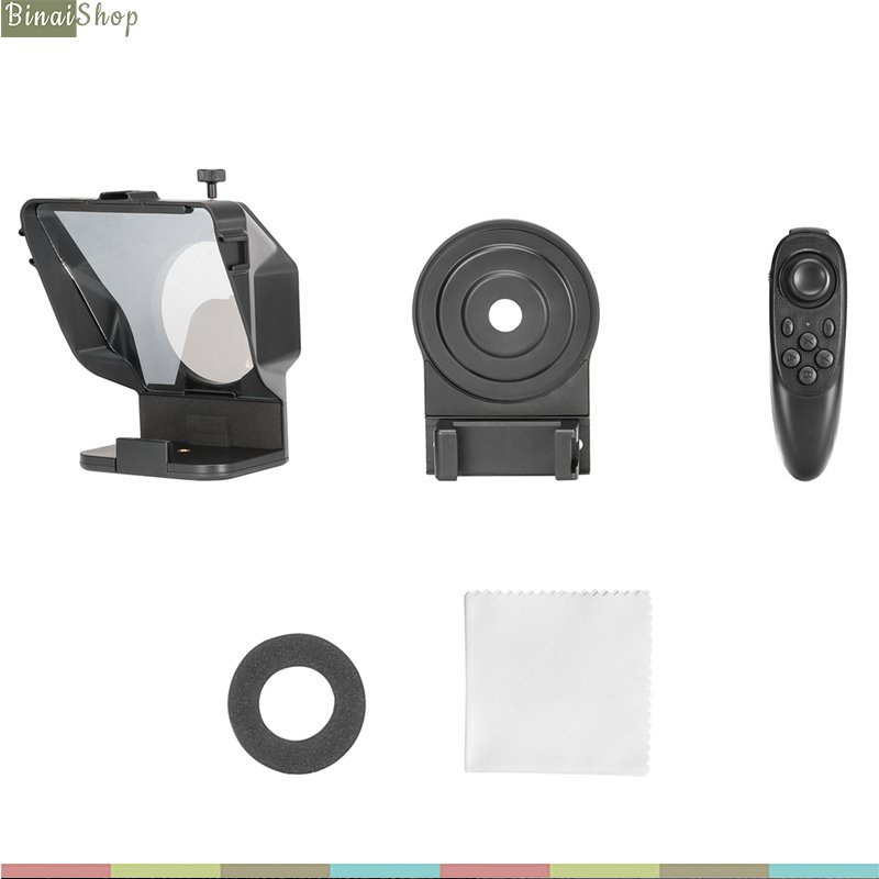 Ulanzi Teleprompter PT-16 - Máy Nhắc Chữ Mini Cho Vlogger, Nhà Báo, Người Thuyết Trình, Dùng Cho Smartphone, Tablet