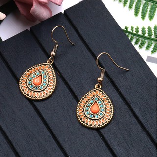 Bông Tai, Hoa Tai Nữ Phong Cách Bohemian Vintage Cá Tính Giá Rẻ