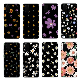 【Ready Stock】OPPO A12/A53 2020/Realme V5/C15/C12/C11 Silicone Soft TPU Case Cute Art Flower Back Cover Shockproof Casing