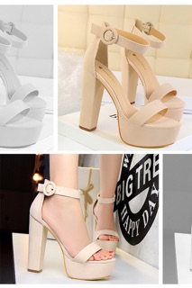 Giày gót vuông siêu hot( có ảnh thật)
