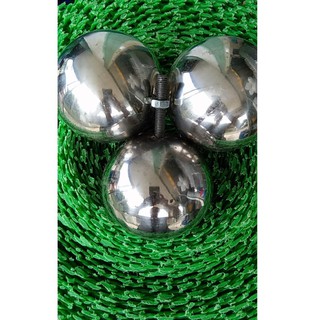 Quả cầu Inox trang trí hàng lang, cầu thang 60mm - 90mm chuyên dụng