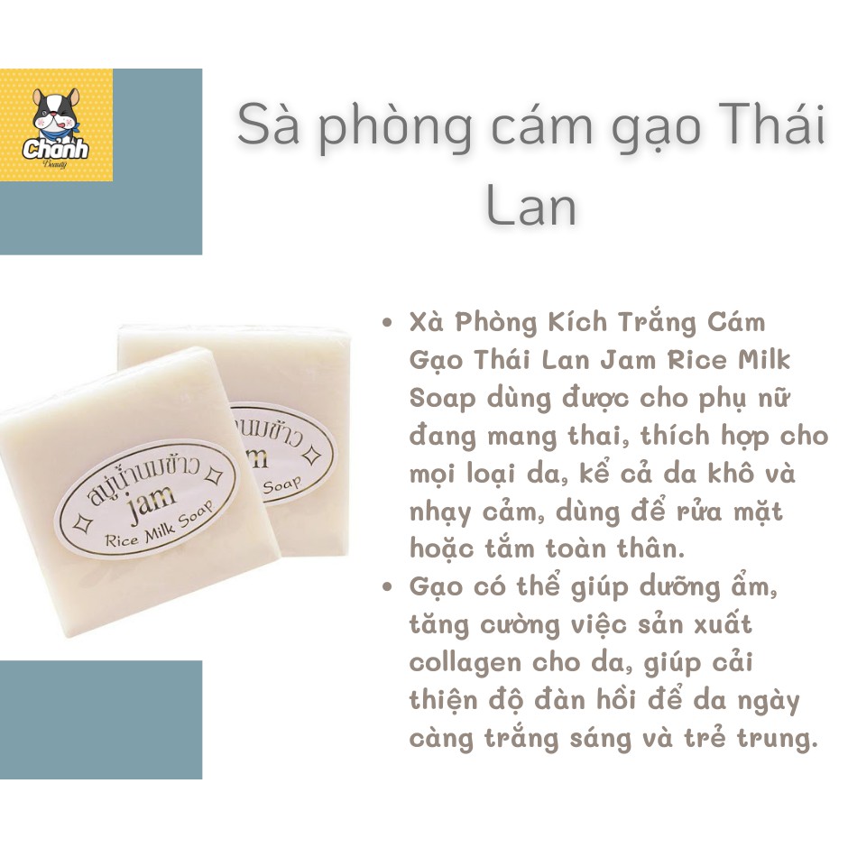 Sà phòng cám gạo Thái Lan