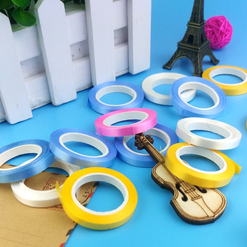 Cuộn Dây Ruy Băng Nhiều Màu Sắc Dùng Trang Trí Tiệc Dài 10m