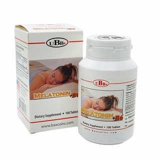 UBB® MELATONIN + B6 - Hỗ trợ chứng mất ngủ, đưa đến giấc ngủ tự nhiên