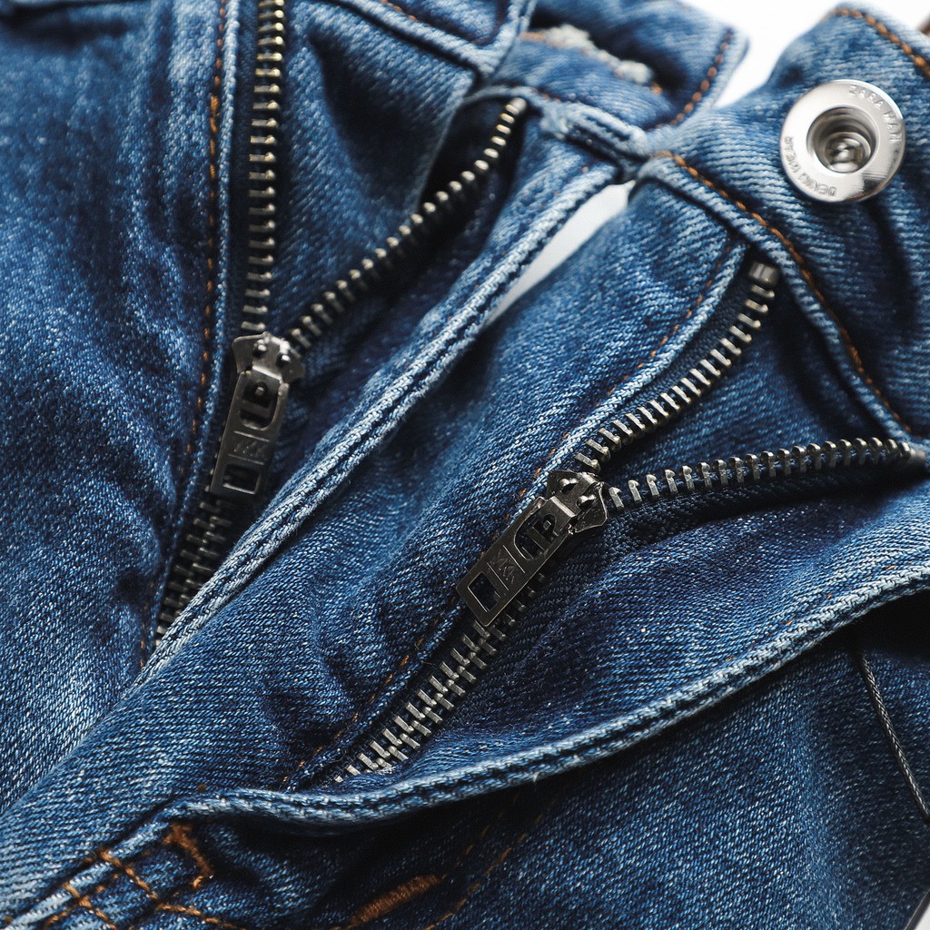 Quần Jean dài nam BROKEN JEAN ZR BLUE 210410 (Form Slimfit,chất vải co dãn,ống quần 15-18cm) | BigBuy360 - bigbuy360.vn