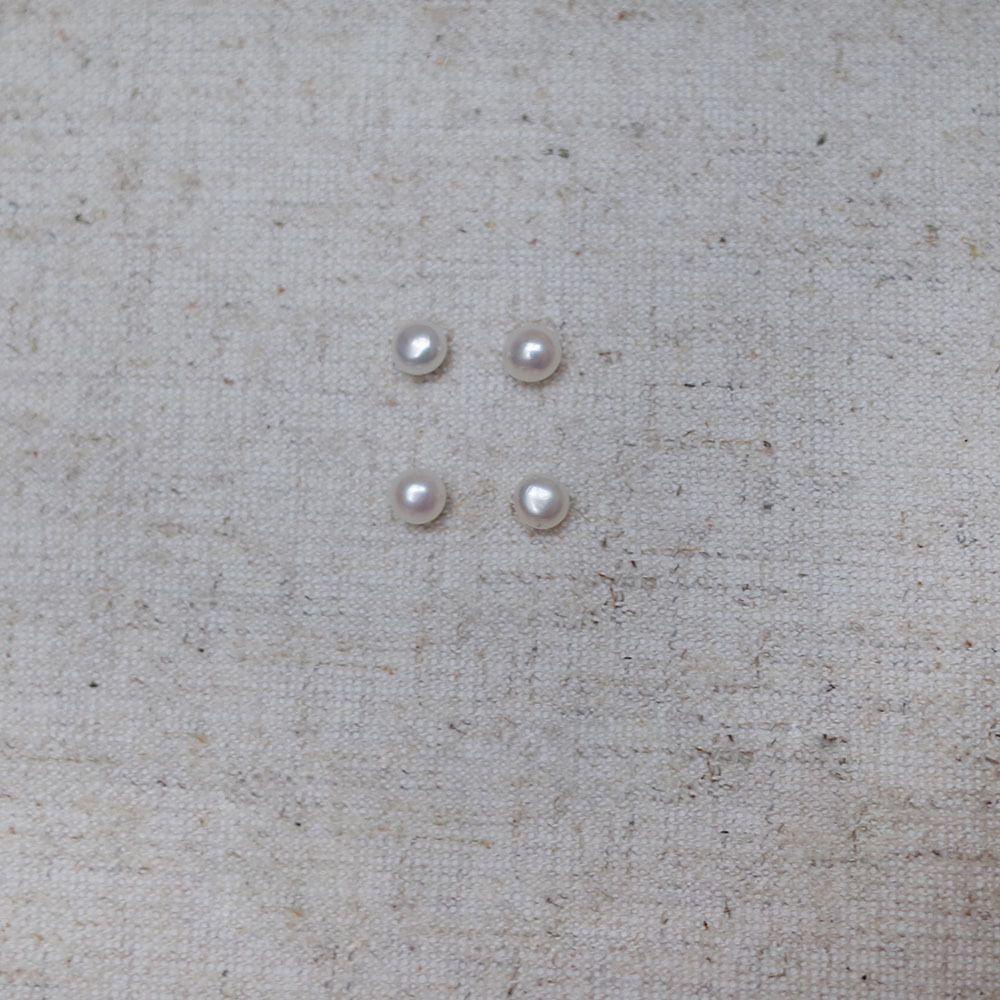 EXPEN Bông Tai Ngọc Trai Đơn Giản Màu Sắc Ngọt Ngào Phong Cách Hàn Quốc Cho Nữ