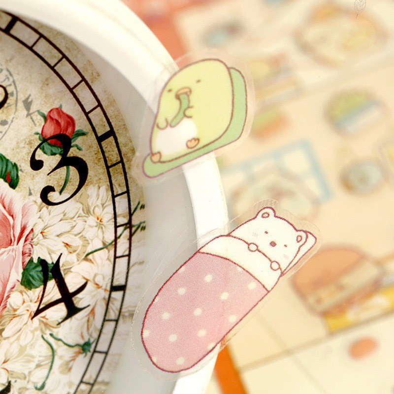 ⚜️⚜️⚜️⚜️ Sticker Molang  cute dán trang trí phong cách Nhật Bản