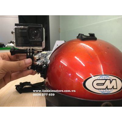 Bộ Phụ Kiện Gắn Camera bên hông mũ bảo hiểm