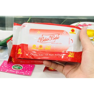 Khăn giấy ướt Bảo Bảo 20 miếng