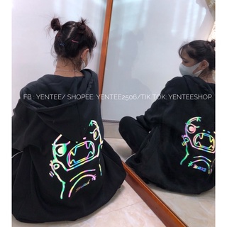 áo hoodies phản Quang ( ảnh thật )