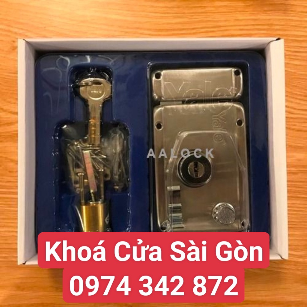 Khóa cổng Yale R5122.60SS RH hai đầu chìa- loại khoá cổng cao cấp- NPP KCSG