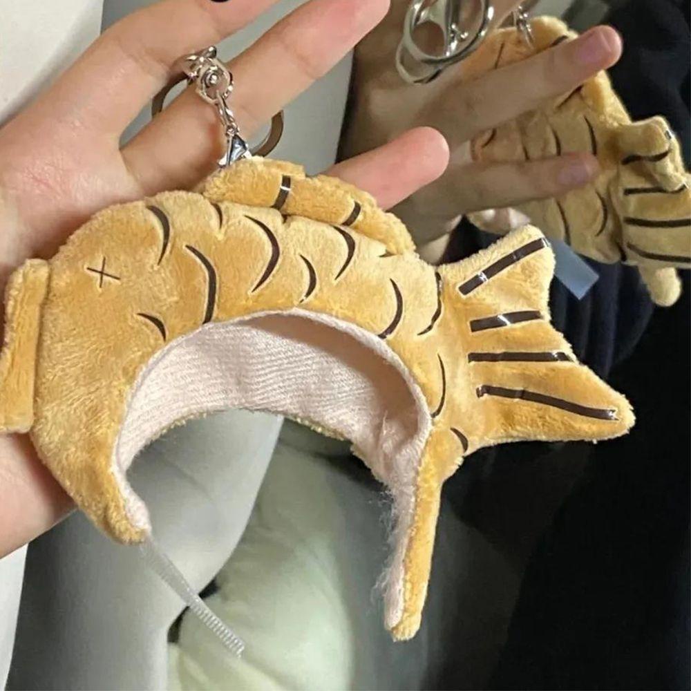 LANFY Móc Khóa Hình Chú Chó Husky Shiba Bằng Lông Nhung Dễ Tháo Rời Charms