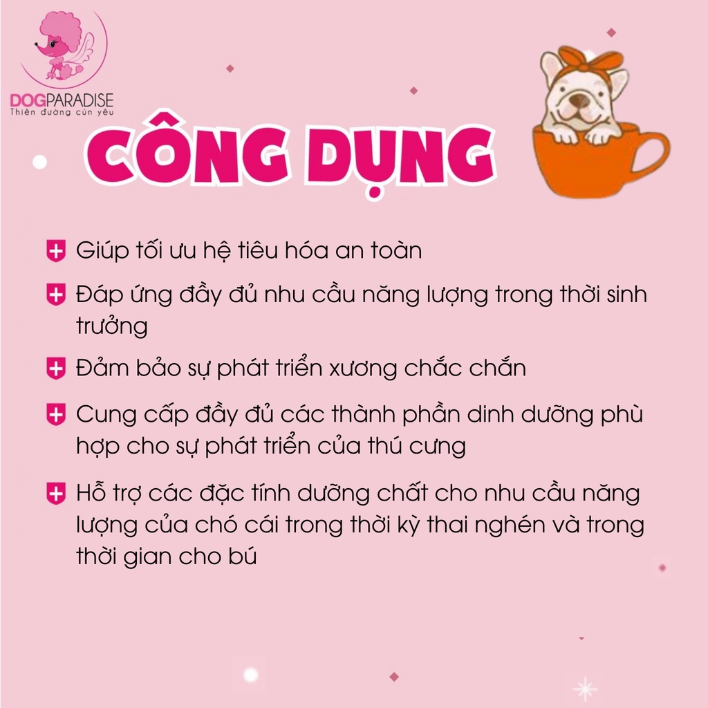 Thức ăn cho chó con có trọng lượng trung bình Royal Canin Medium Puppy bao lớn 10kg/16kg - Dog Paradise