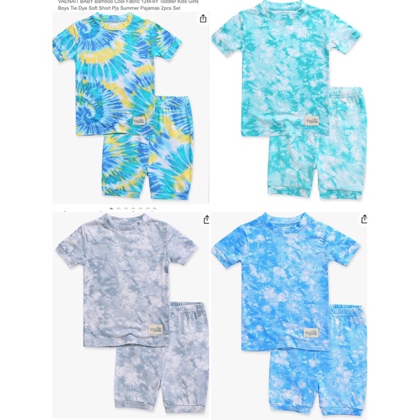 Bộ thun lạnh cotton tre mùa hè xuất hàn Vaenait baby cho bé trai