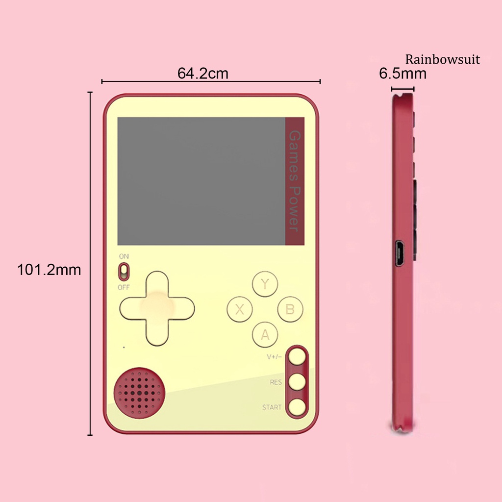 Máy Chơi Game Cầm Tay Mini K10 Siêu Mỏng Và Phụ Kiện