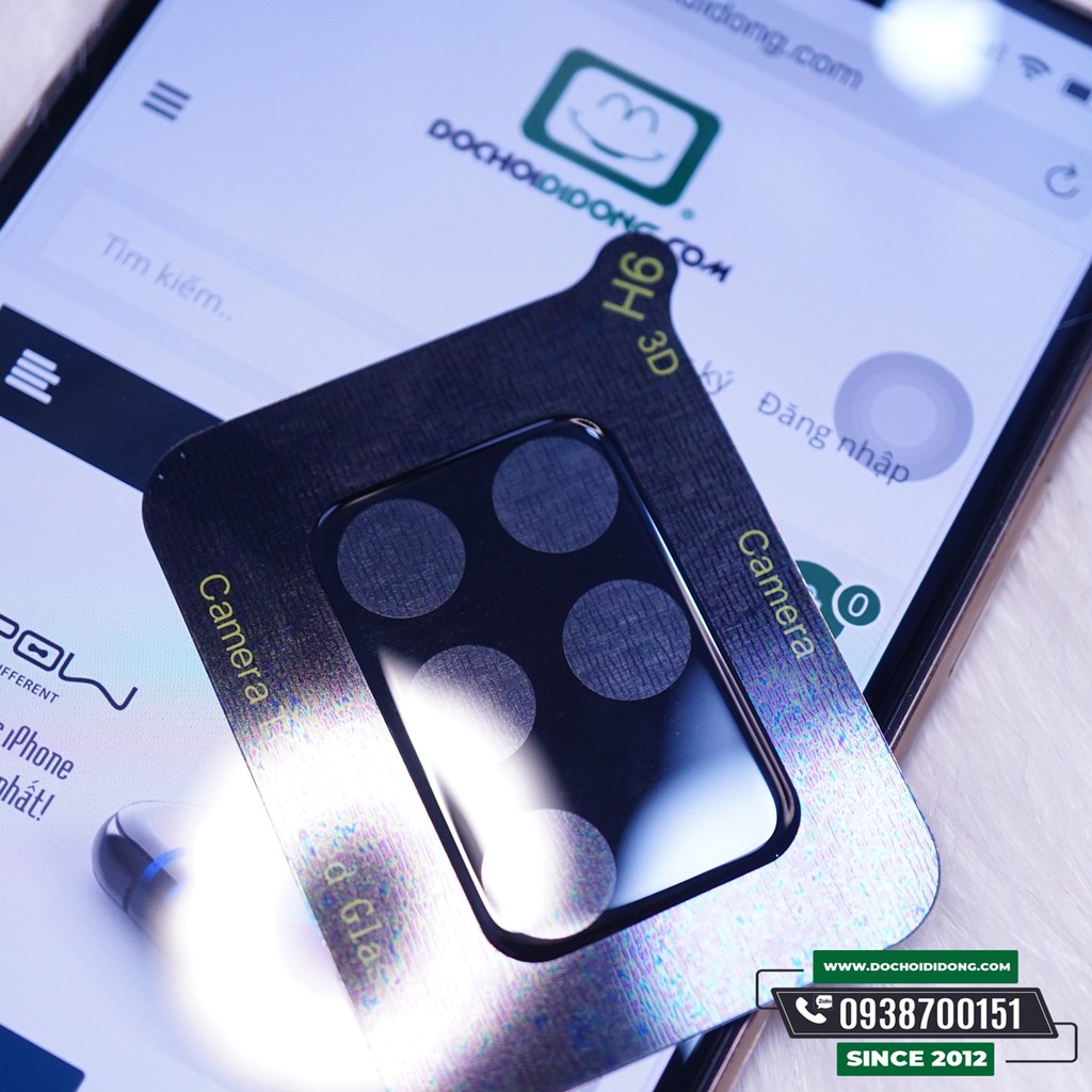 Miếng dán cường lực camera Oppo A94 thủy tinh hữu cơ