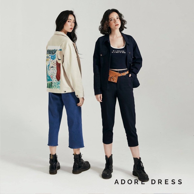 Áo khoác kaki adore dress