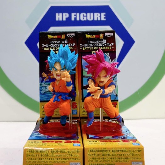 Goku Blue & God WCF Battle of SaiYans Vol.5