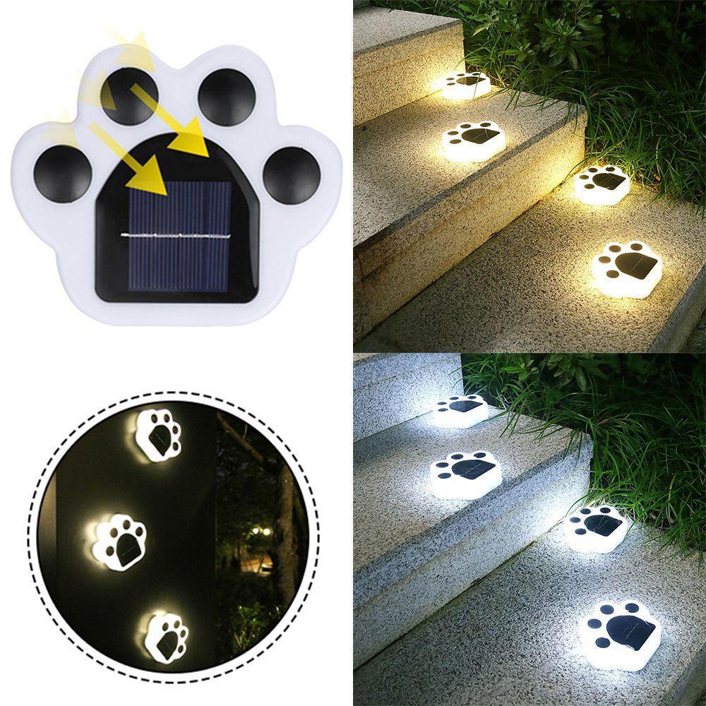 Đèn LED 4 Bóng Sử Dụng Năng Lượng Mặt Trời Chống Nhiễm Trùng Tiện Lợi Ngoài Trời