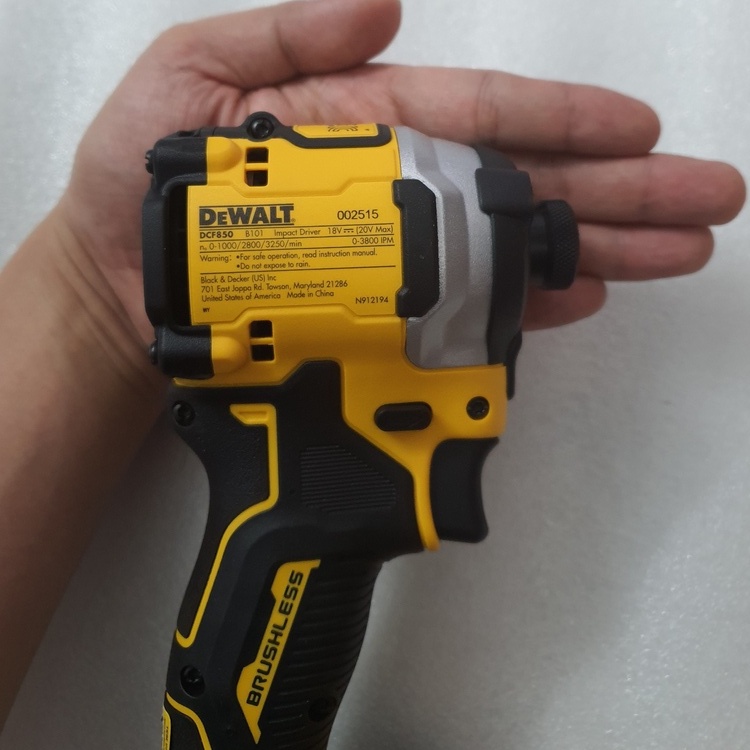 Máy bắt vít Brusless Dewalt 18/20V Max DCF850 - Chính hãng  1/4 in. Impact Driver