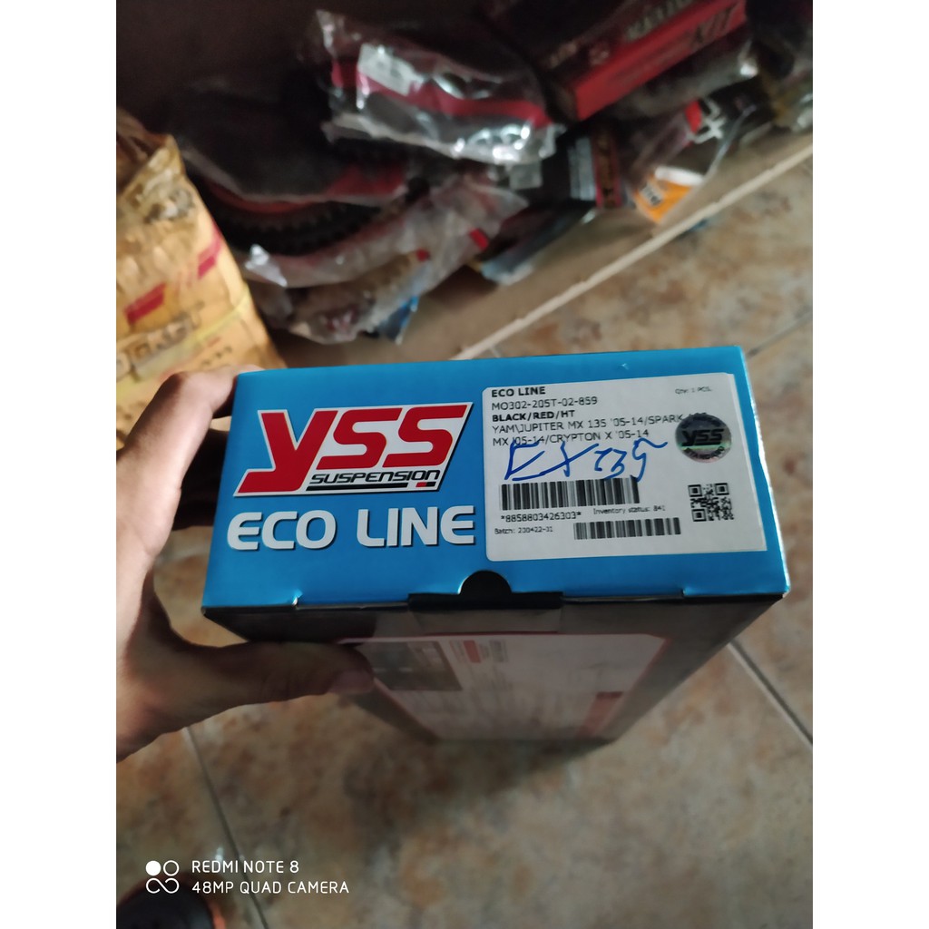 phuộc YSS Bình dầu G - Series dành cho exciter 135, jupiter