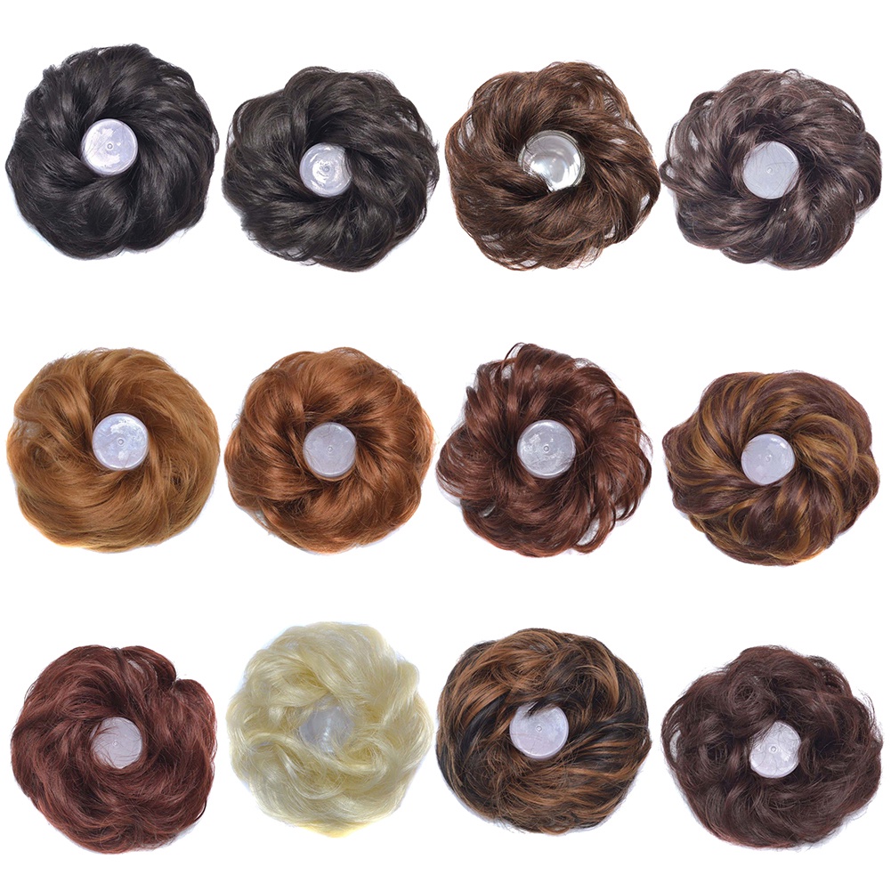 Búi Tóc Giả Đuôi Ngựa Uốn Xoăn