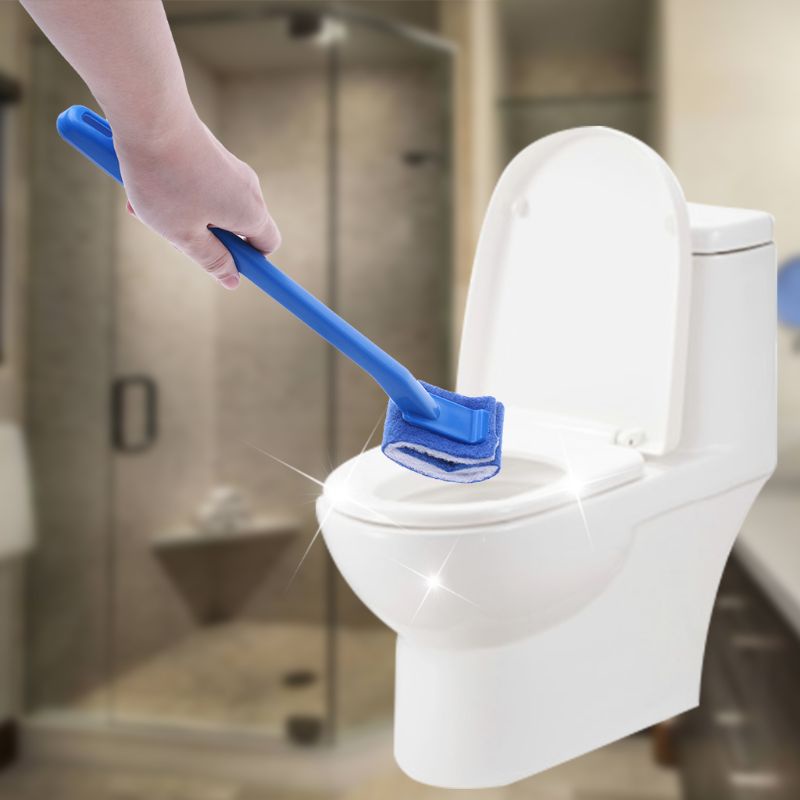 Bàn Chải Vệ Sinh Toilet Cán Dài Bằng Nhựa Tiện Dụng