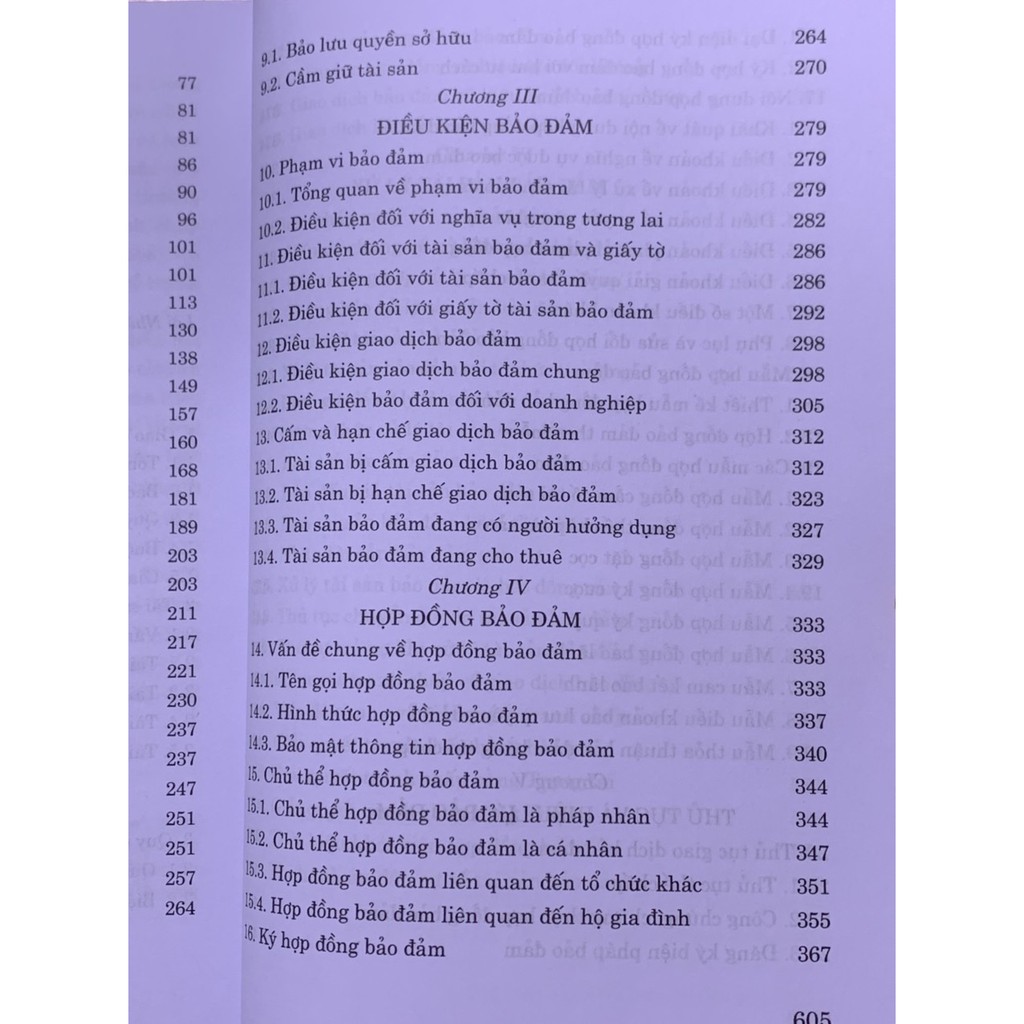 Sách - 9 biện pháp bảo đảm nghĩa vụ hợp đồng - tái bản lần thứ 3