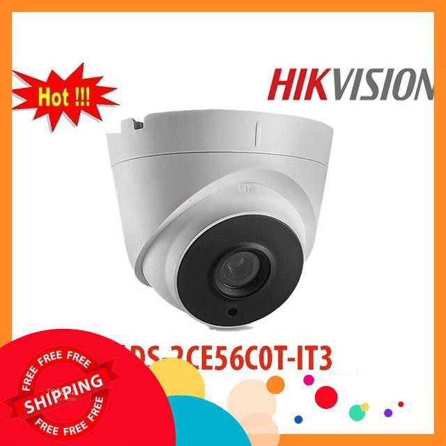 CAMERA HDTVI DOME HIKVISION DS-2CE56D0T-IT3 (2.0MP) . ..