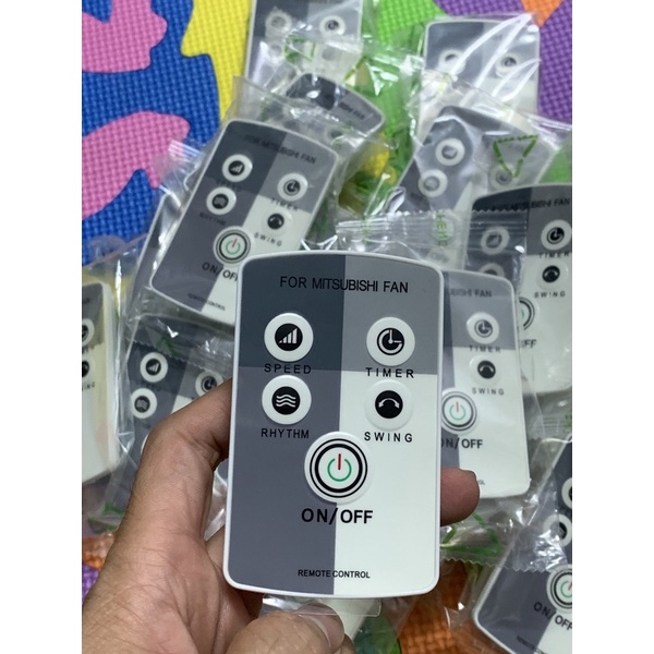 Remote Điều Khiển Từ Xa Quạt Mitsubishi Tặng Kèm Pin