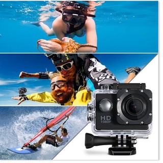 Camera Hành Trình Sports A9 chống nước tuyệt đối, chất lượng HD 1080P, đầy đủ phụ kiện gắn mũ bảo hiểm hoặc tay xe