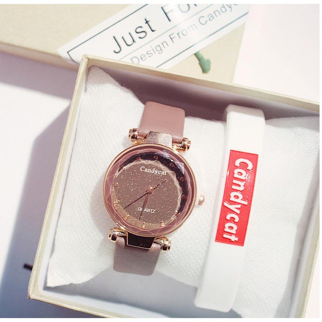 [QUÁ HOT] ĐỒNG HỒ NỮ DÂY DA CANDY CAT RETRO C11 MẶT 3D PHONG CÁCH HÀN QUỐC | BigBuy360 - bigbuy360.vn