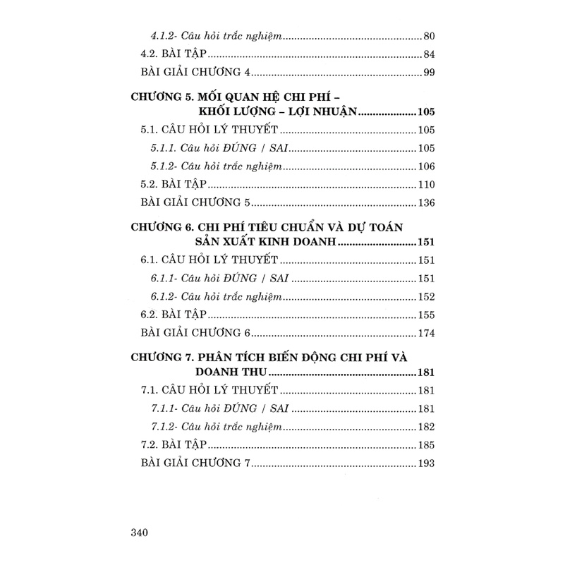 Sách - Kế Toán Quản Trị - Bài Tập Và Bài Giải