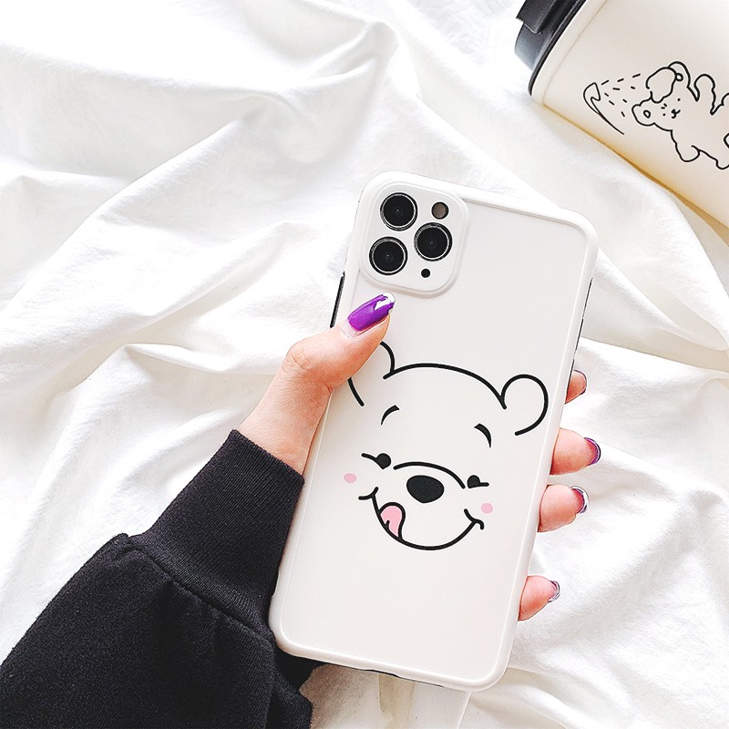 Ốp lưng iphone Peek a Pooh IMD dày dặn viền nổi 5/5s/6/6plus/6s/6splus/7/7plus/8/8plus/x/xr/xs/11/12/pro/max/plus/promax | BigBuy360 - bigbuy360.vn