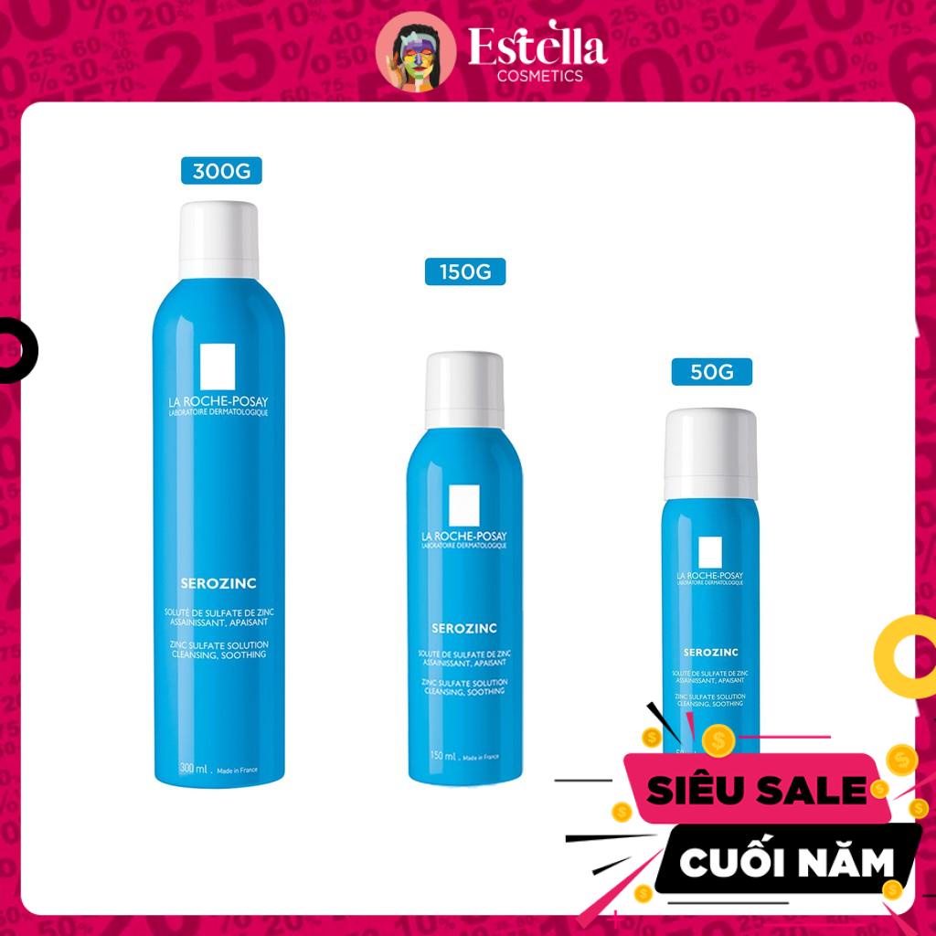 Nước Khoáng Giúp Làm Sạch & Làm Dịu Da La Roche-Posay Serozinc (300ml, 150ml, 50ml)