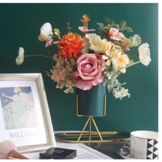 (Có sẵn) Set lọ hoa trang trí phòng ngủ sang trọng