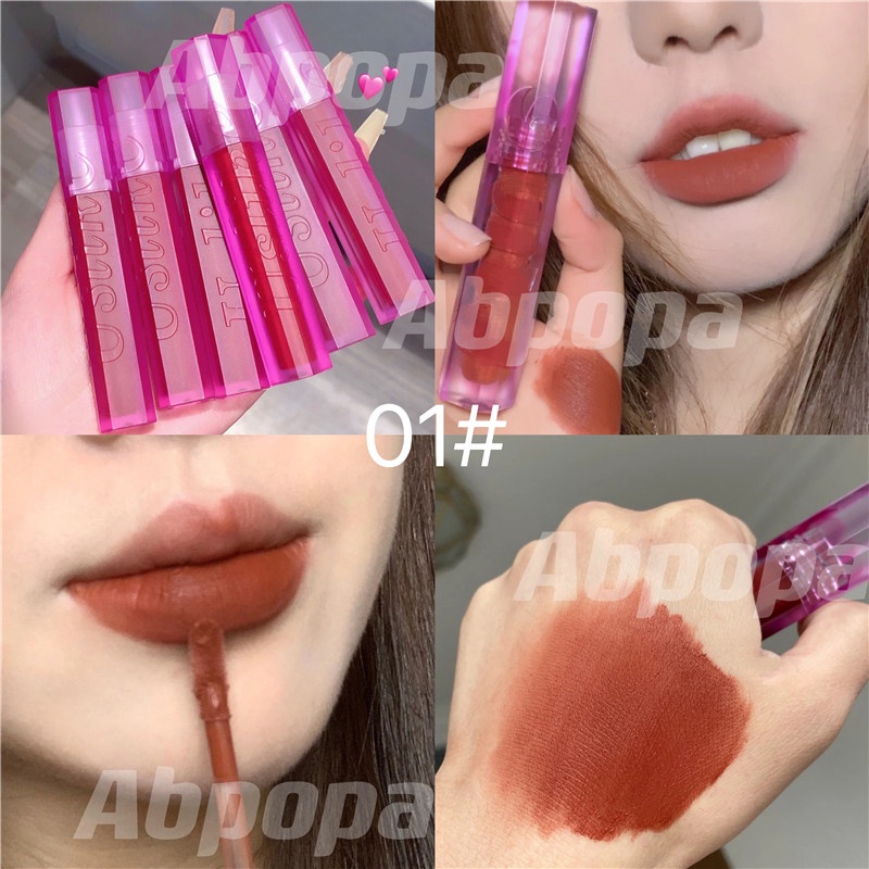 Abpopa Giống Như Thật® Son Kem Lì Mềm Mượt Dưỡng Ẩm Môi