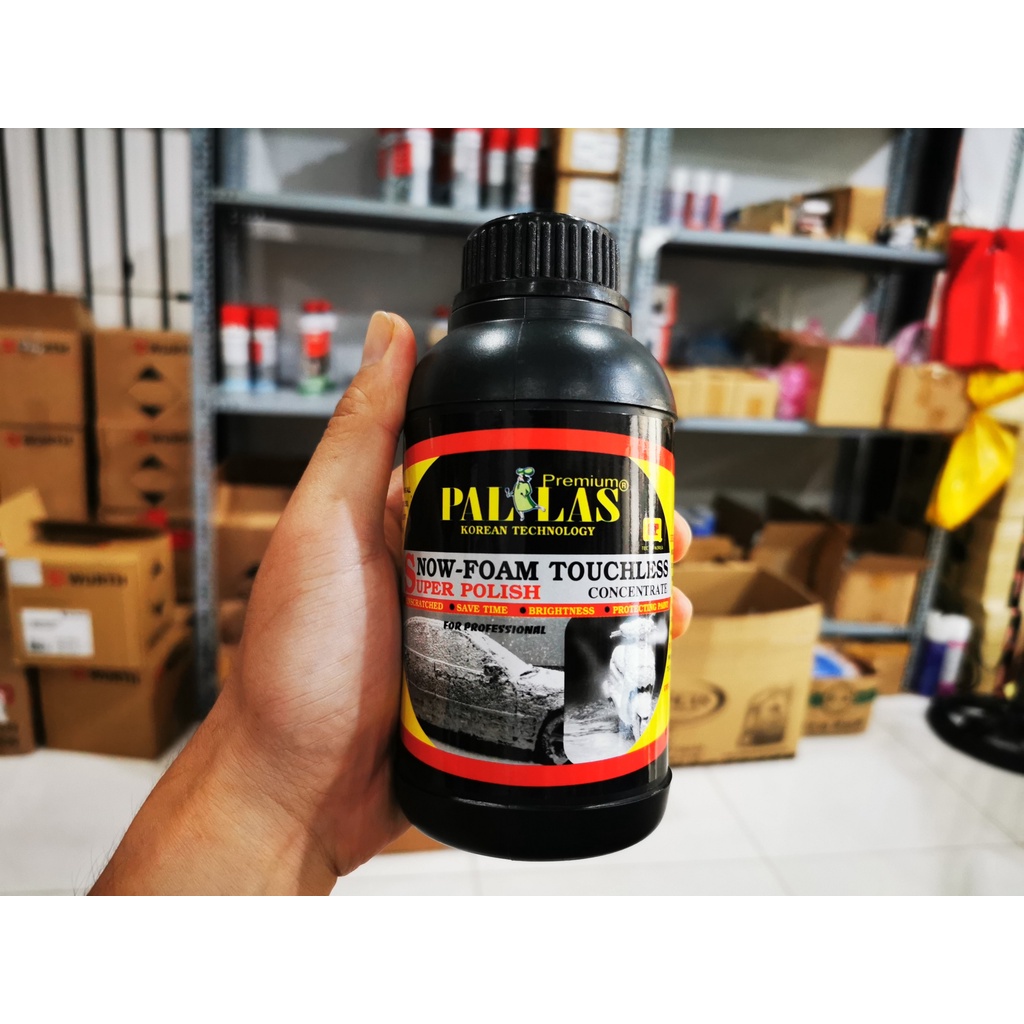 Nước Rửa Xe Bọt Tuyết Không Chạm Pallas Snow Foam Touchless 500ml