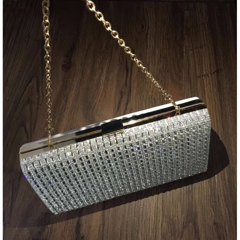 Bóp Đầm Đeo Vai Kết Hạt Thủ Công Hàng Cao Cấp Có Quai{ Nhận giao hoả tốc trong ngày khu vực tphcm}