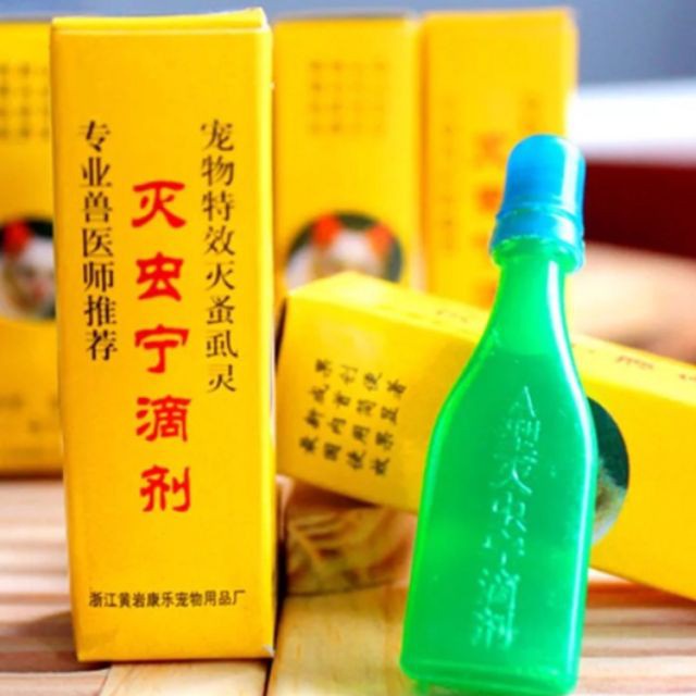 Nhỏ gáy Trung Quốc đặc trị ve rận cho chó và mèo