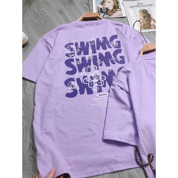 Áo thun tay lỡ SWING TC12