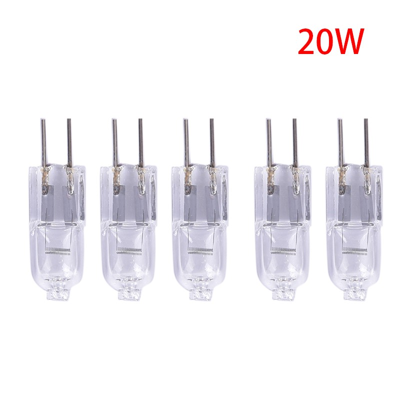 Set 5 Bóng Đèn Halogen G4 12v 5w 10w 20w 35w