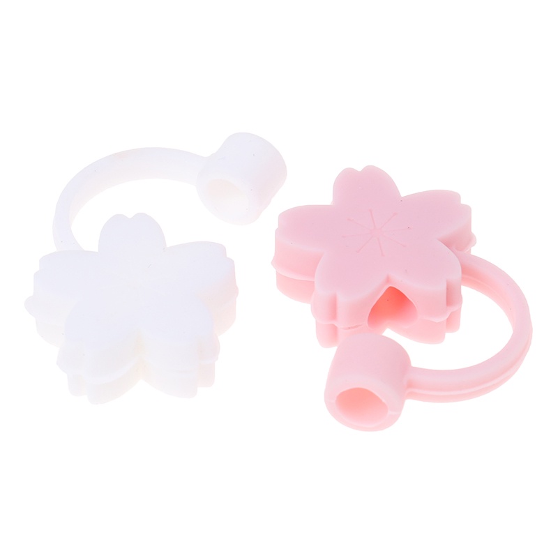 [beautifulandlovejr 0609] Creative Cherry Cloud Silicone Straw Plug Reusable Drinking Dust Cap Tips Cover