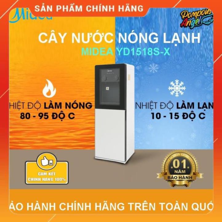 [FreeShip] Cây nước nóng lạnh MIDEA YD1518S-X , Hàng chính hãng - Bảo hành 12 tháng BM