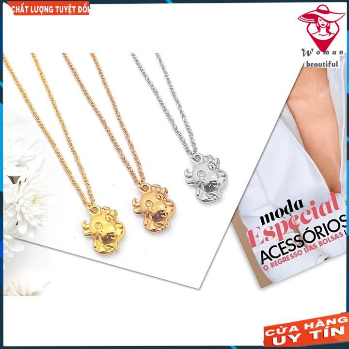 DÂY CHUYỀN TITAN SỬU NHI SIÊU CUTE 3 MÀU HOT