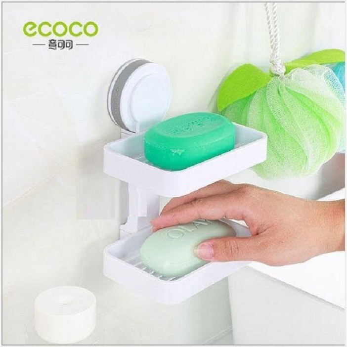 Kệ đựng xà phòng 2 tầng Ecoco