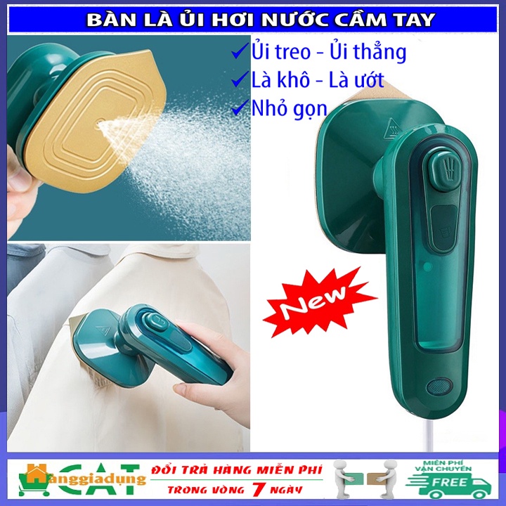 [New 2021] Bàn là hơi nước cầm tay mini, Bàn ủi hơi nước công suất 33W tiết kiệm điện