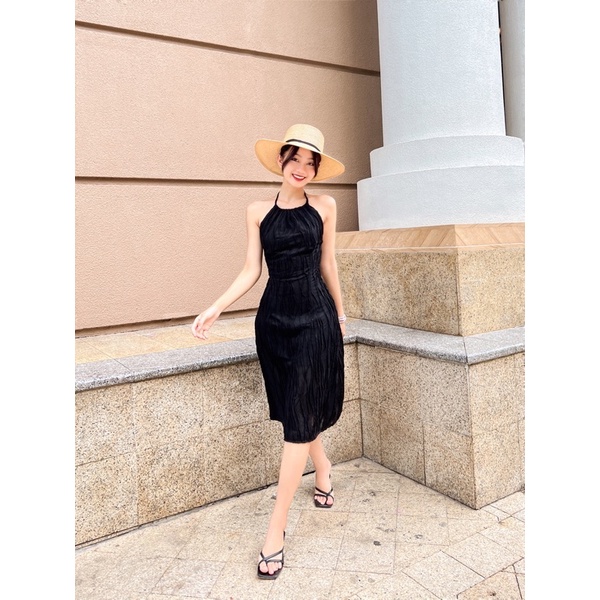 Đầm cổ yếm hở lưng REVERCLOTHINGS Shea Dress